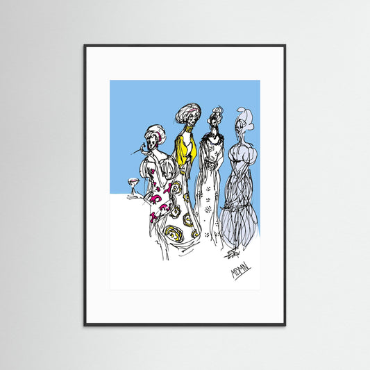 Backstage | Fine Art Paper Print