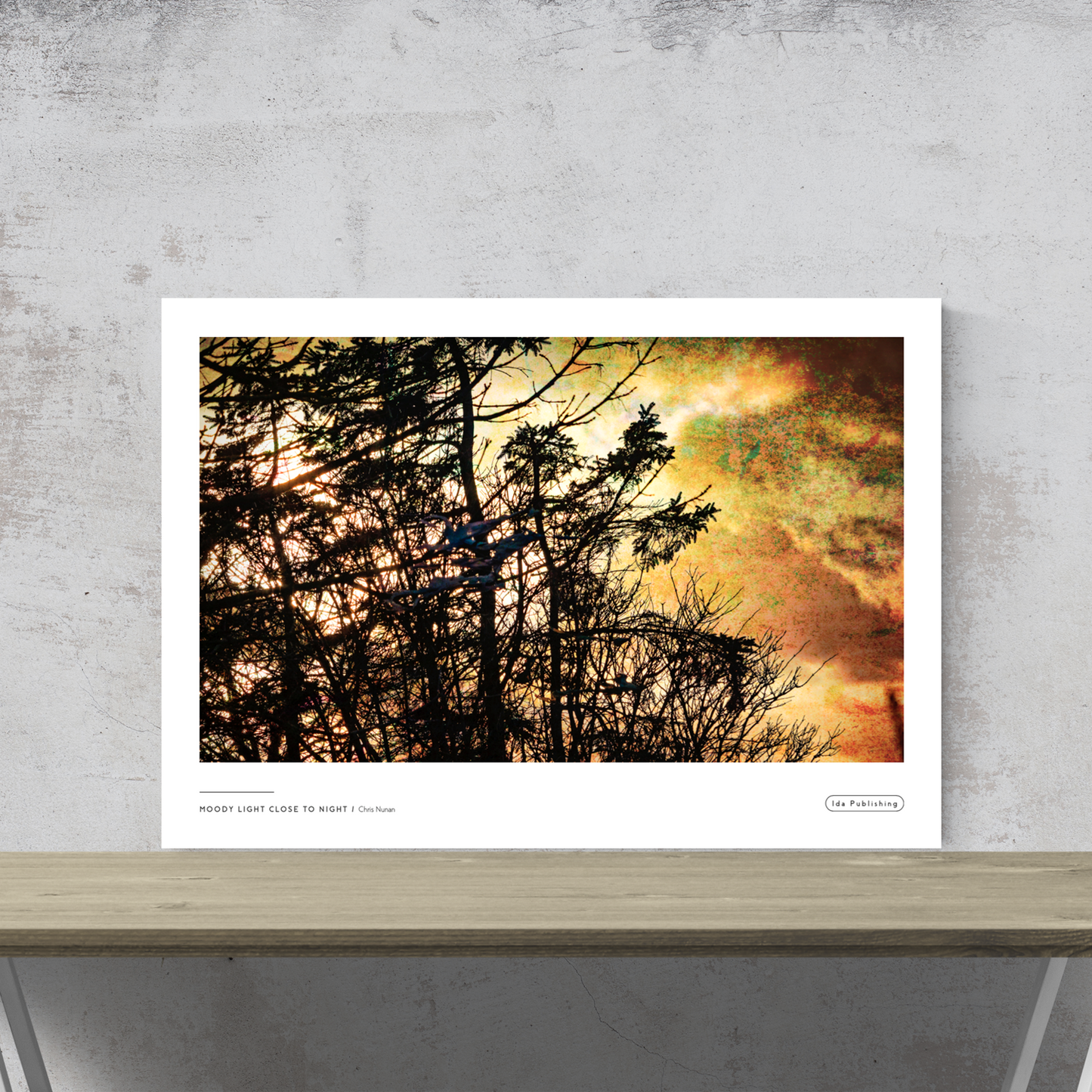 Moody Light close to Night⎜Plakat