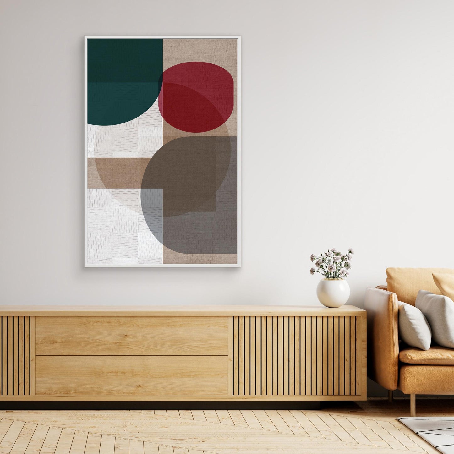 Woven Blue Green Red