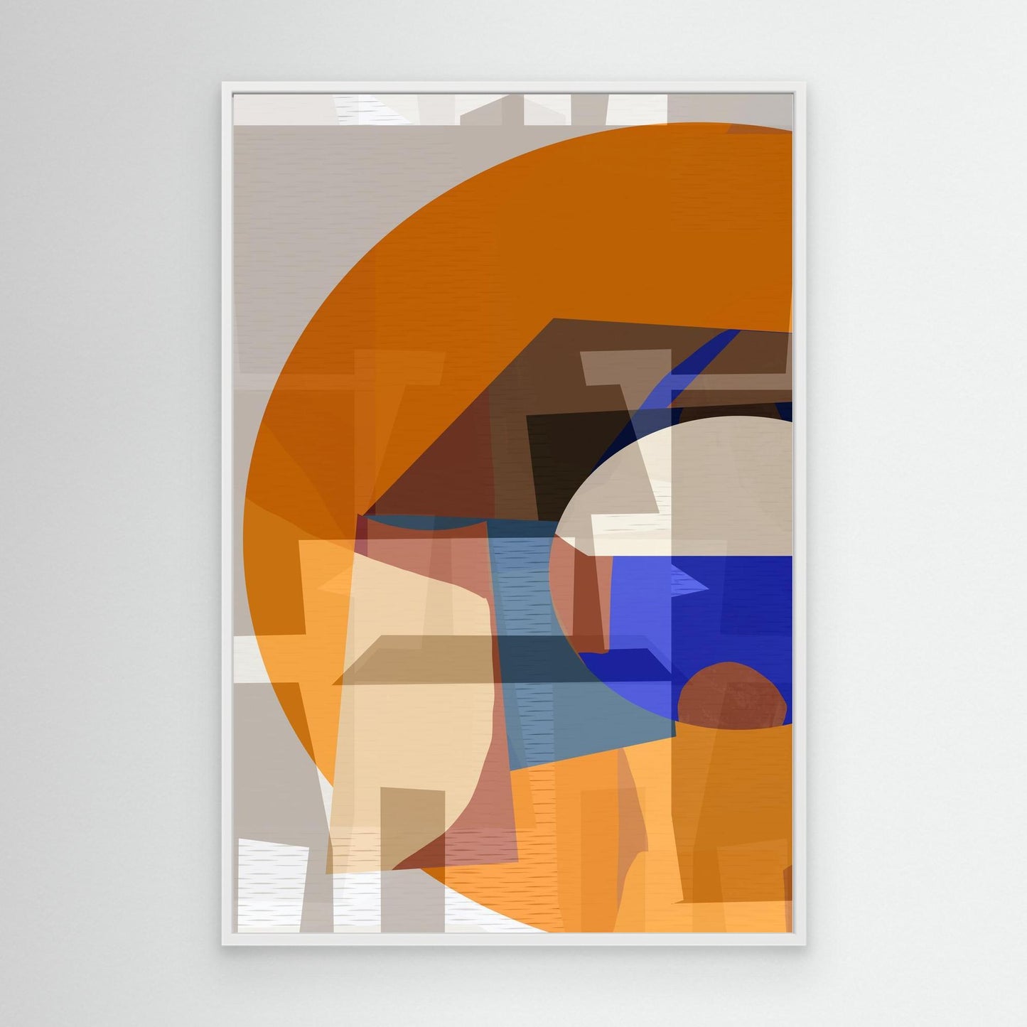 Orange Blue Woven