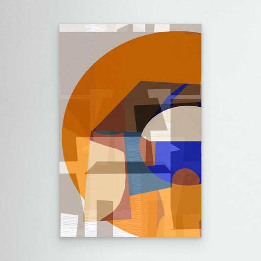 Orange Blue Woven