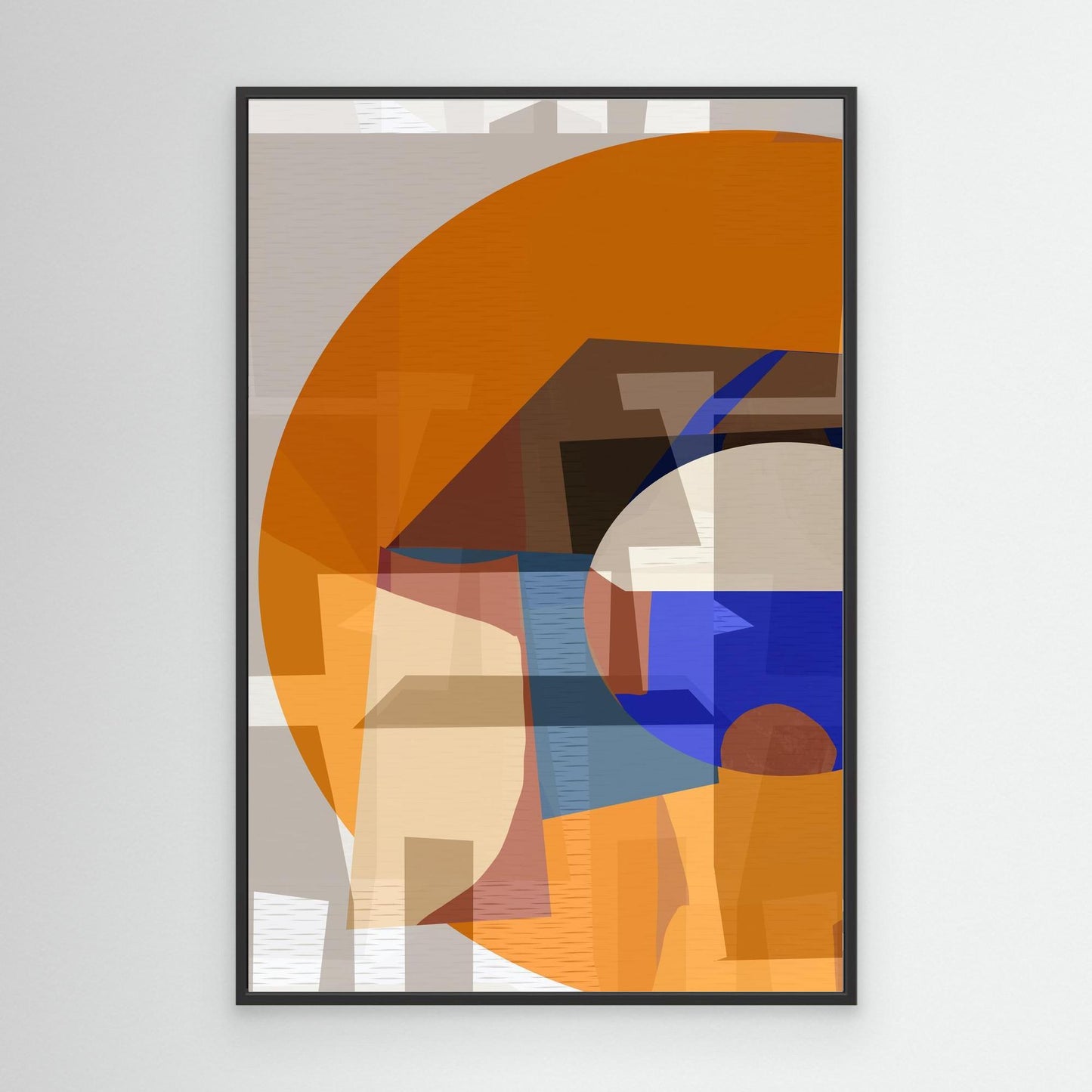 Orange Blue Woven