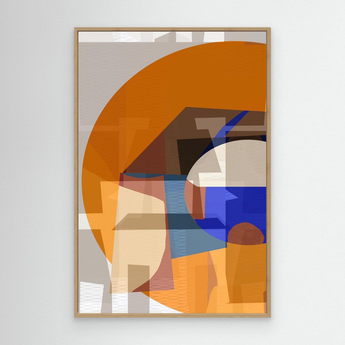Orange Blue Woven