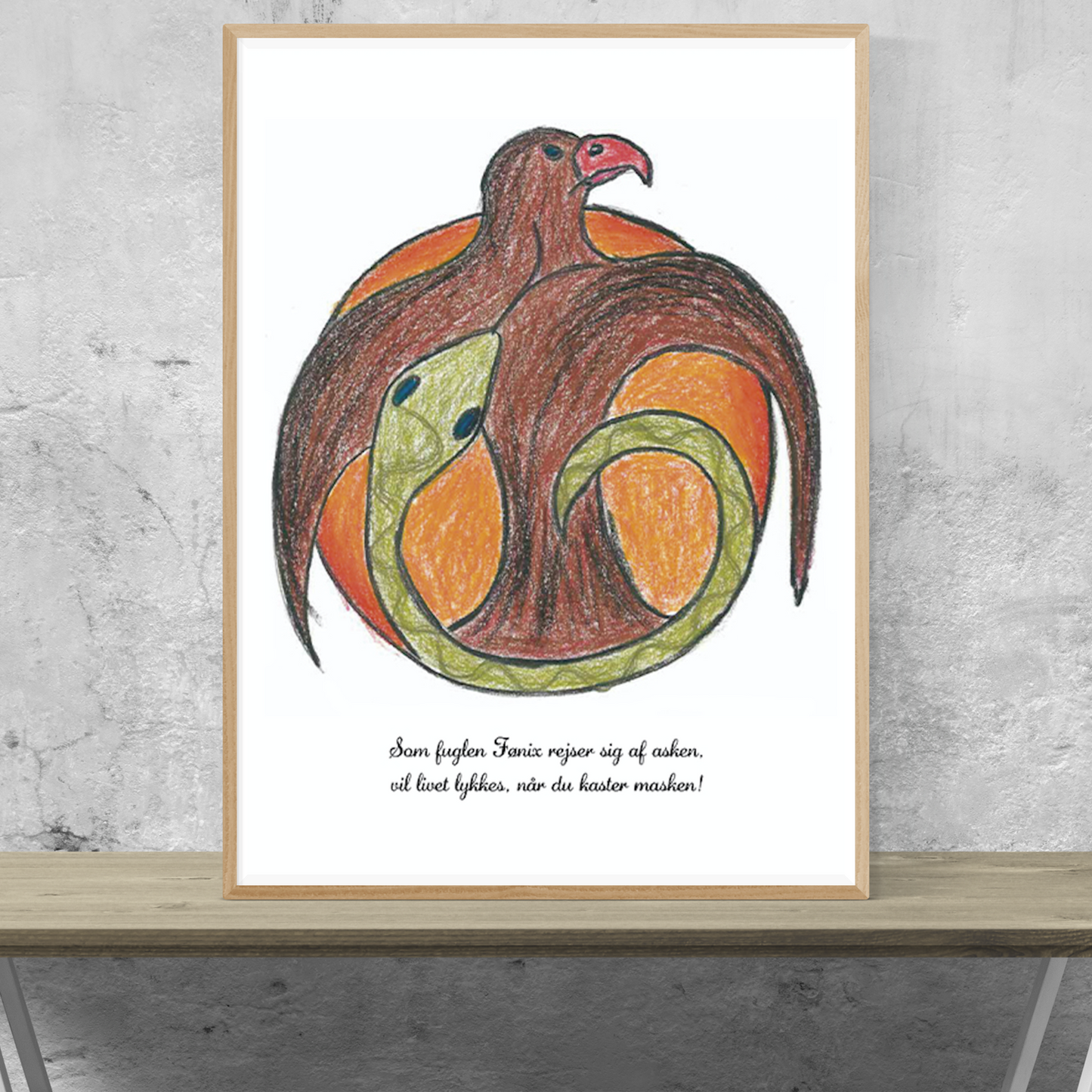 Like the bird Phoenix⎜Poster