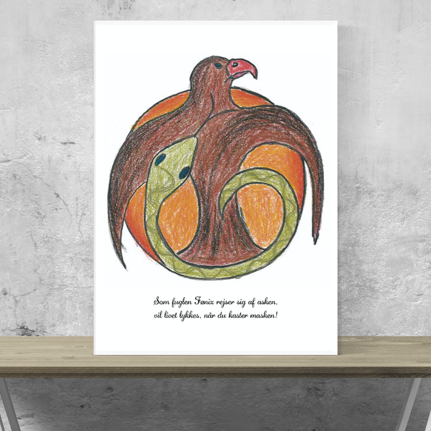 Like the bird Phoenix⎜Poster