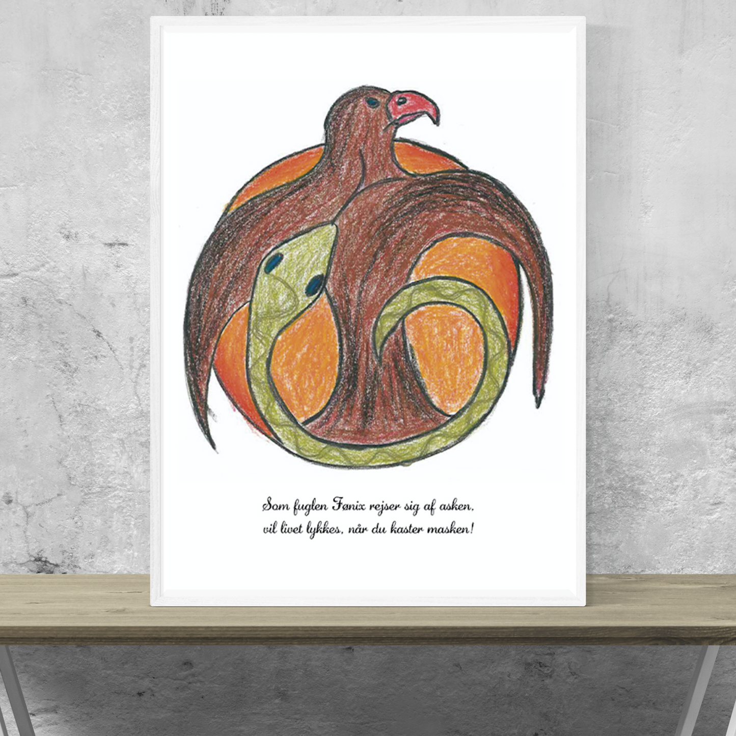 Like the bird Phoenix⎜Poster