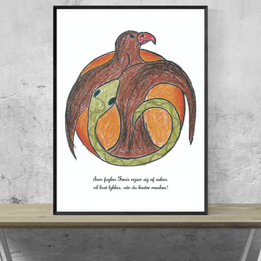 Like the bird Phoenix⎜Poster