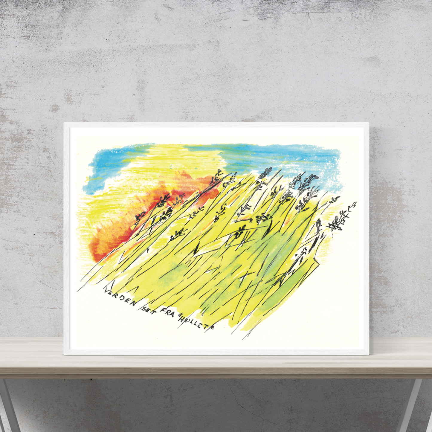 The world seen from the hole⎜Poster