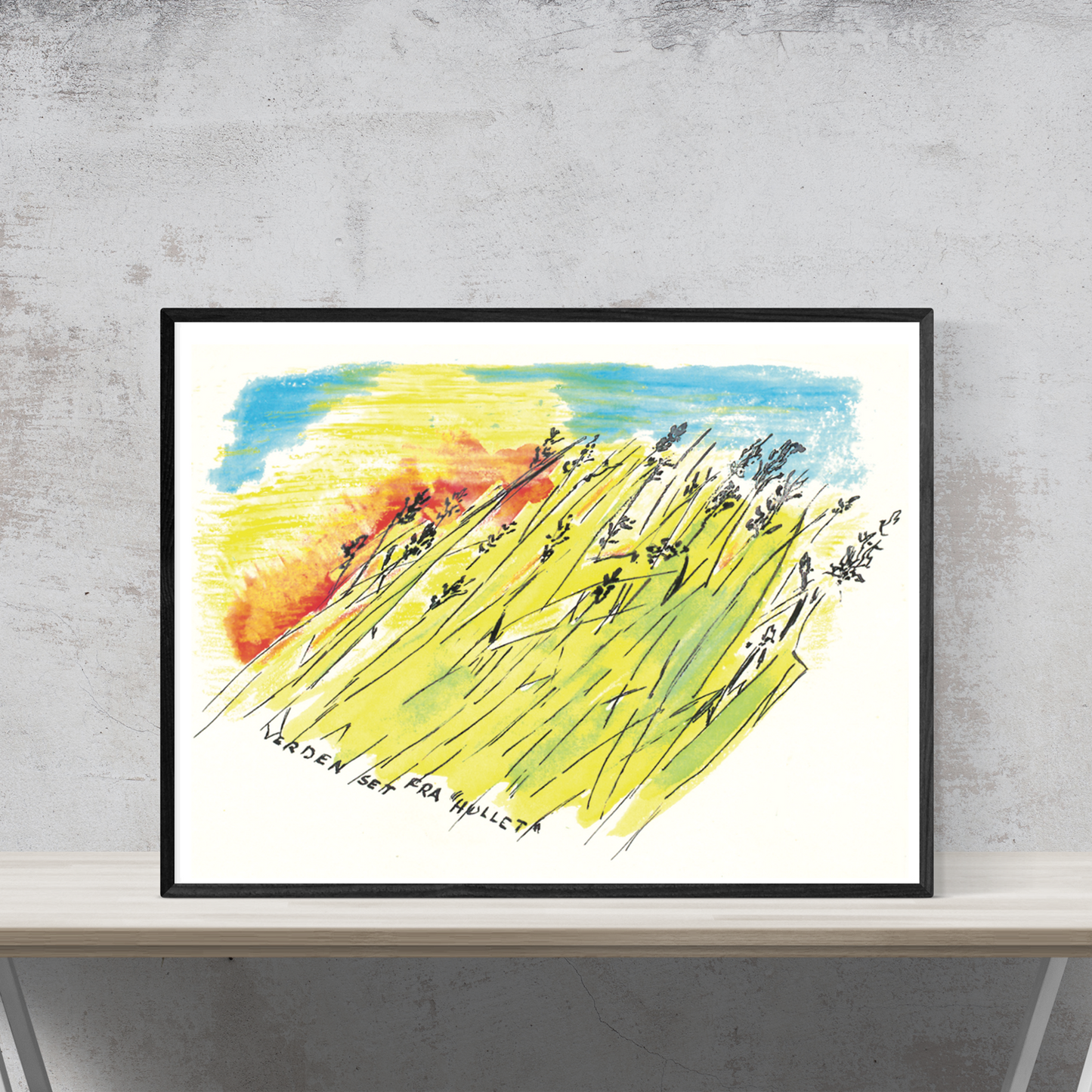 The world seen from the hole⎜Poster