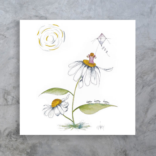 At miste styring⎜Lærredsprint