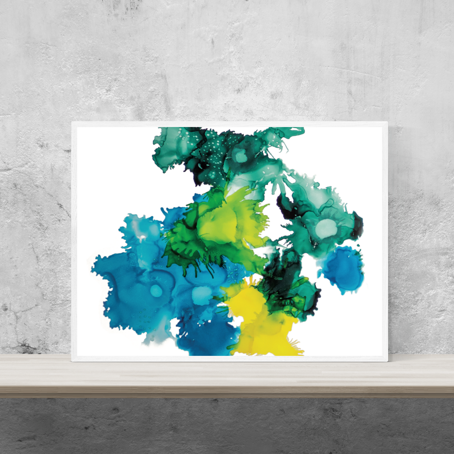 Bubbly green⎜Poster