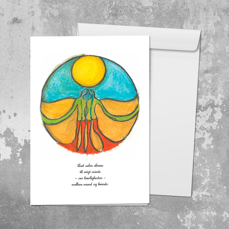 Let the sun shine⎜Art card