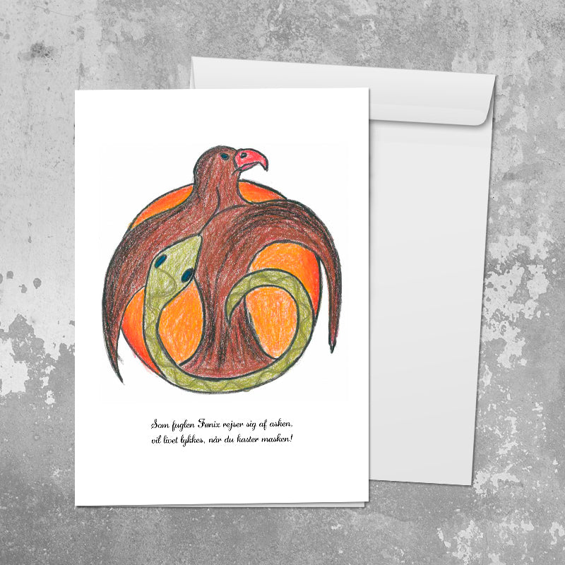 Like the bird Phoenix⎜Art card