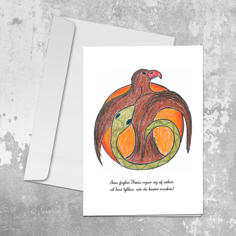 Like the bird Phoenix⎜Art card