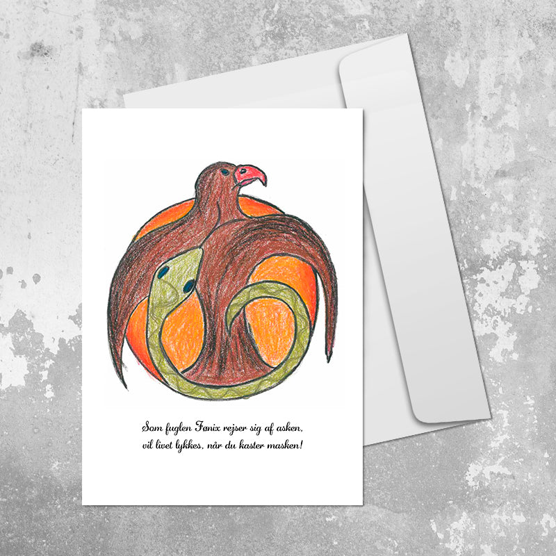 Like the bird Phoenix⎜Art card
