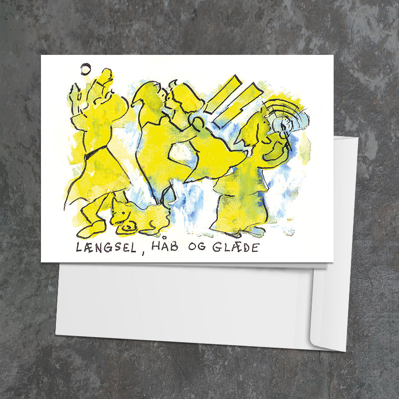 Longing, hope and joy⎜Art card
