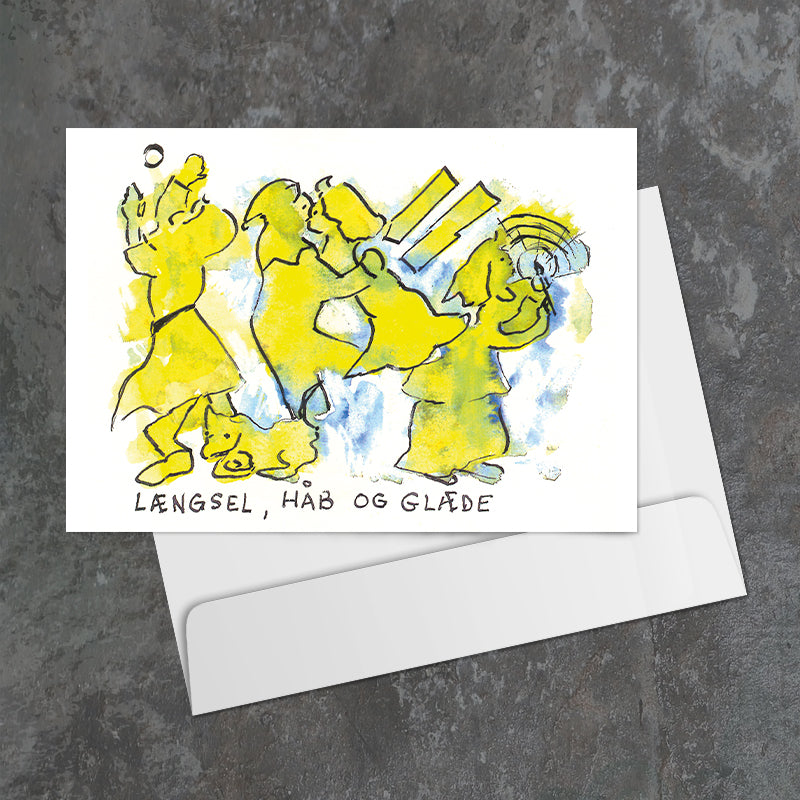Longing, hope and joy⎜Art card