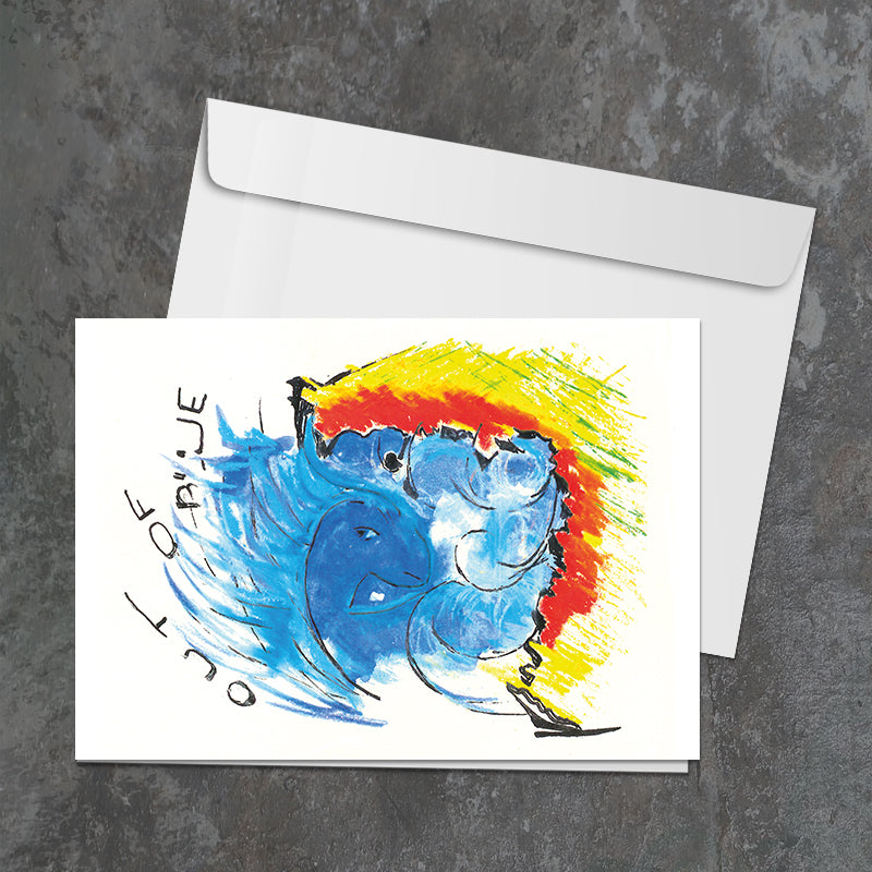 Out of Blue⎜Art card