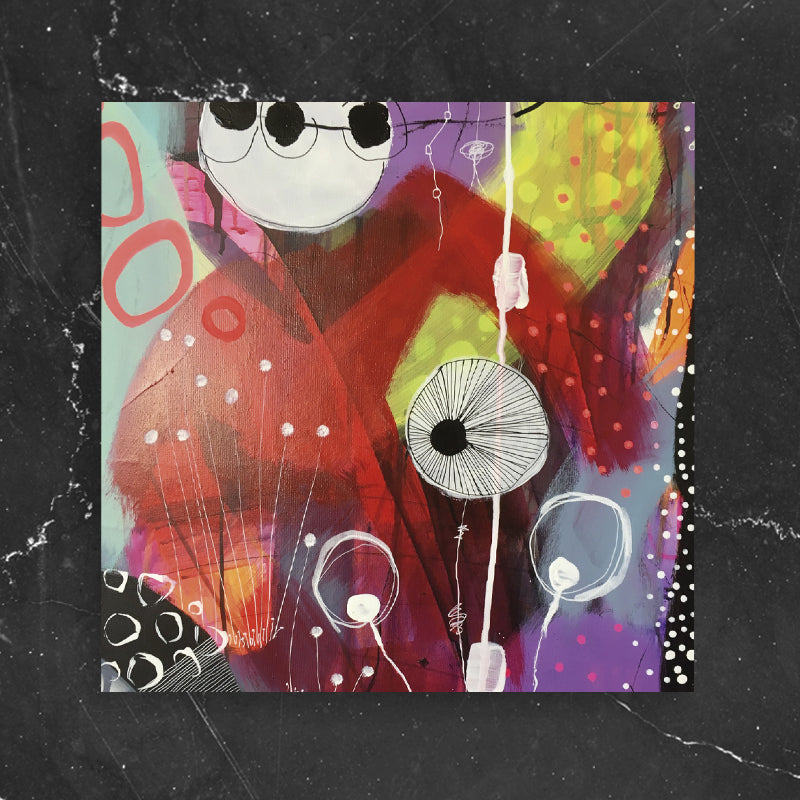 Red Love 02⎜Canvas print