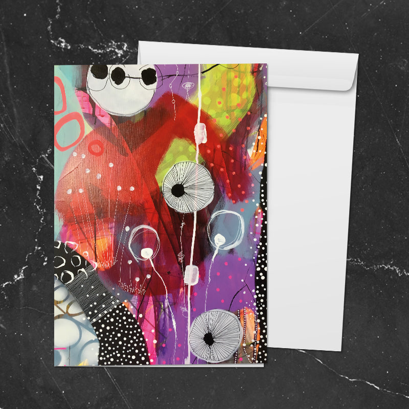 Red Love 02⎜Kunstkort