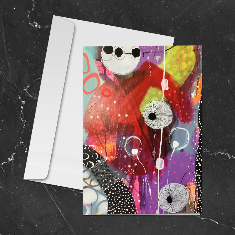Red Love 02⎜Kunstkort