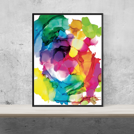 Rainbow Bubbles⎜Poster