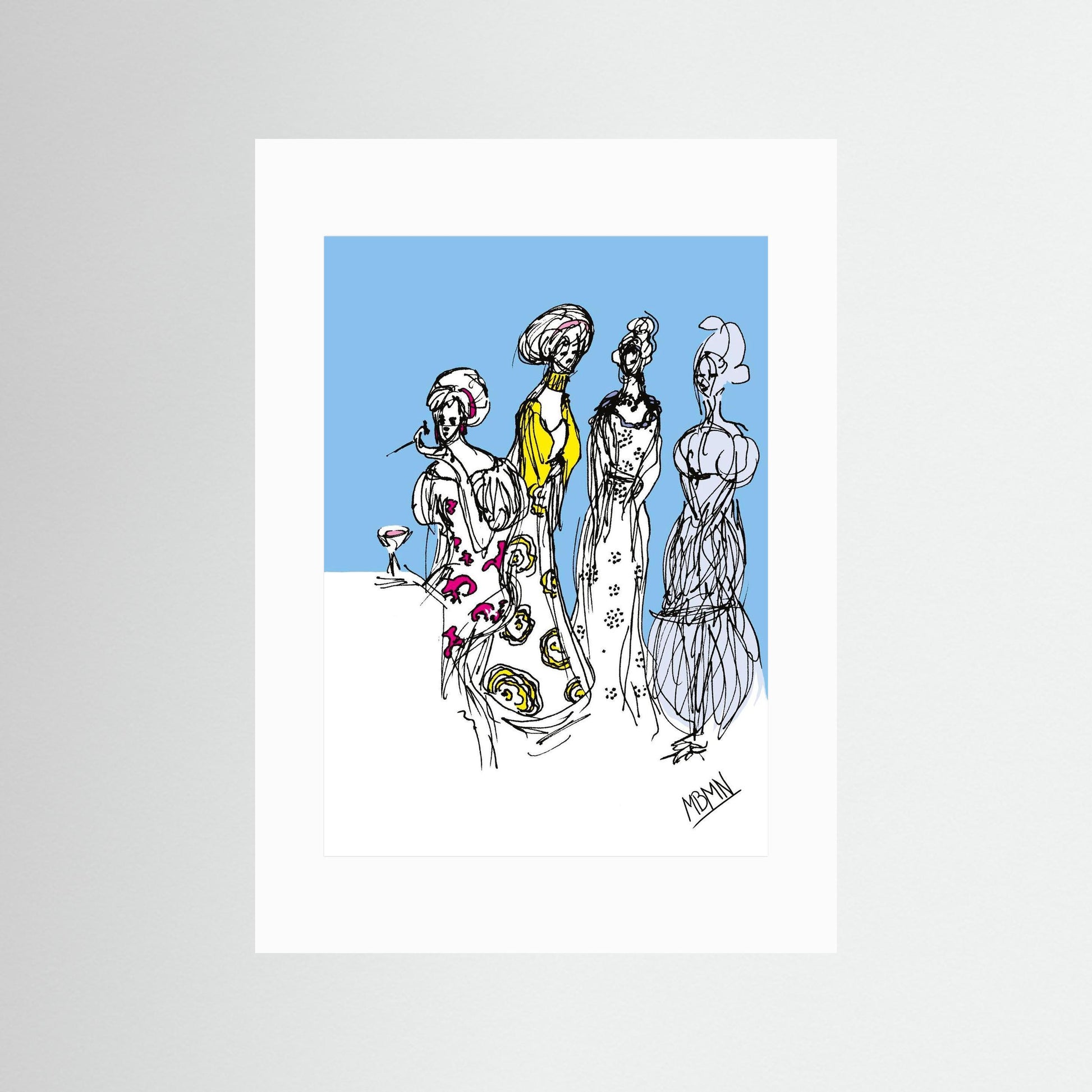 Backstage | Fine Art Paper Print