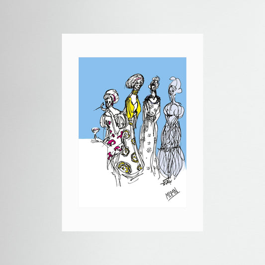 Backstage | Fine Art Paper Print