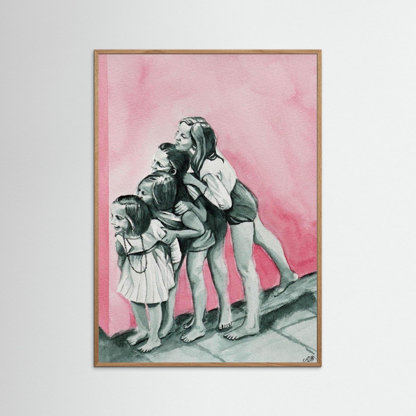 Around The Corner⎜Fine Paper Print