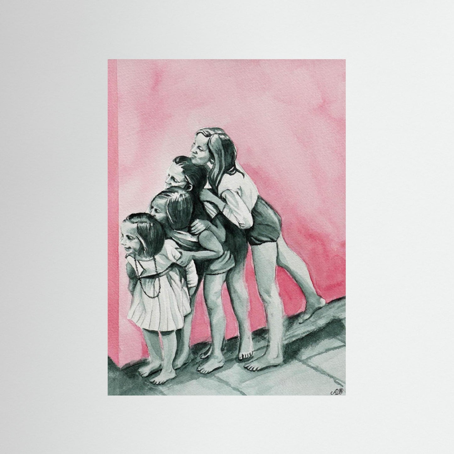 Around The Corner⎜Fine Paper Print