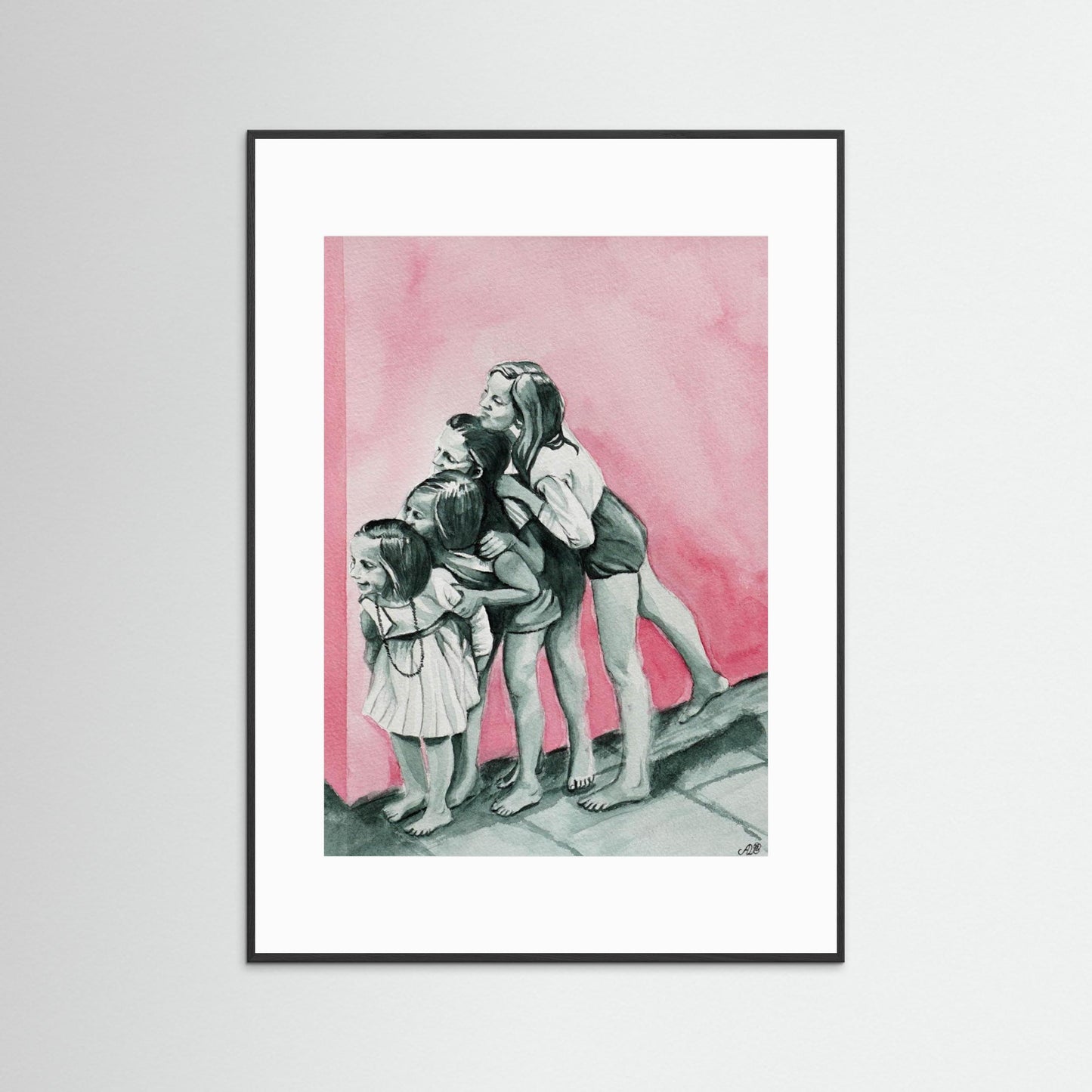 Around The Corner⎜Fine Paper Print