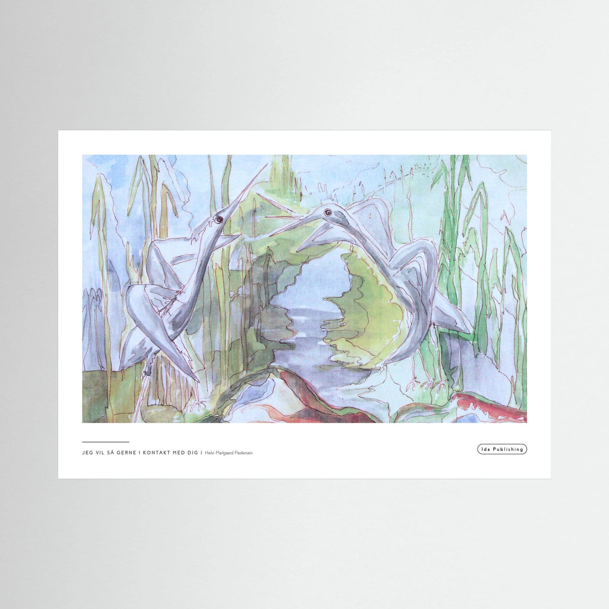 Kontakt med dig | Poster | Fine Art Print 