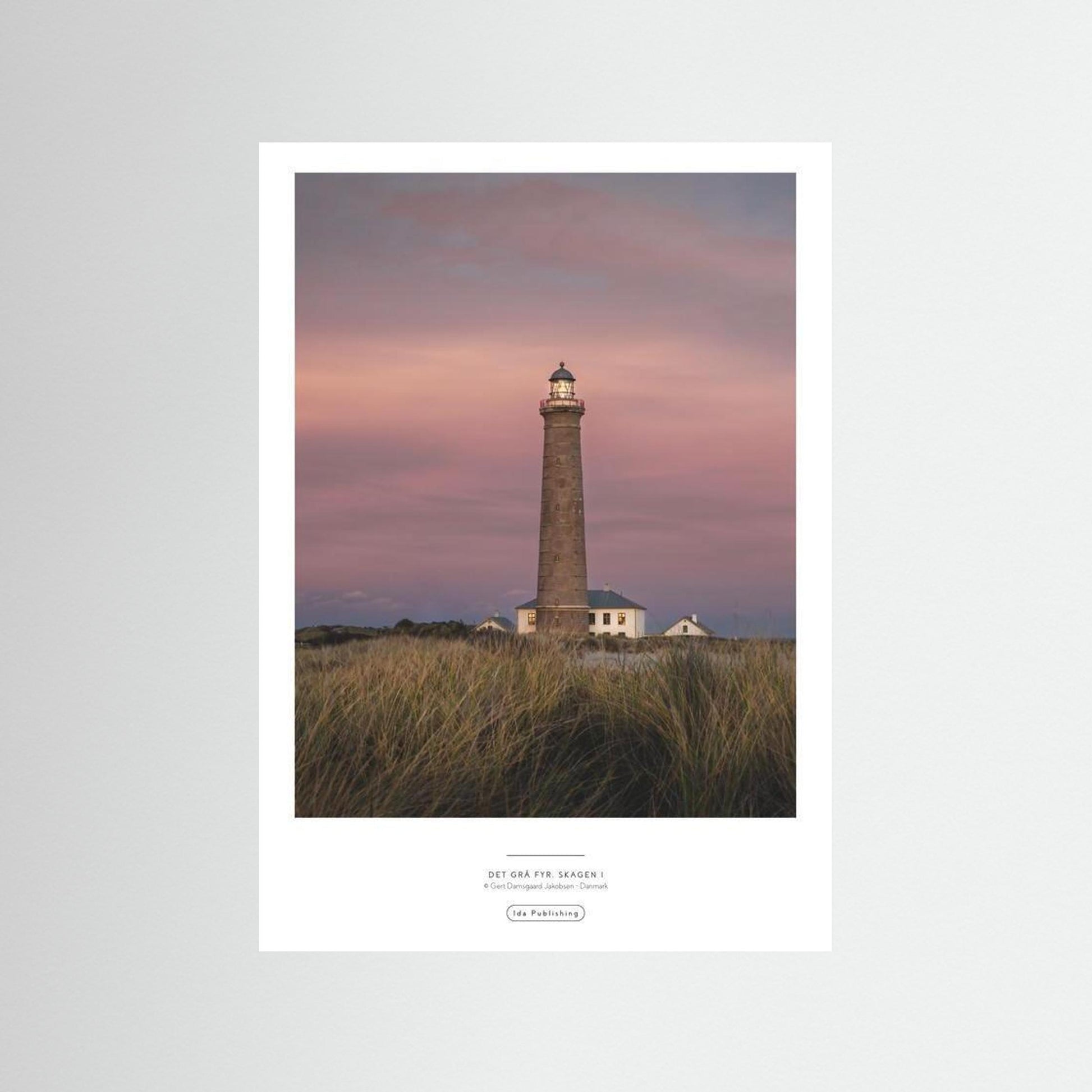 Det grå fyr i Skagen 1⎜Fine Art Paper Print