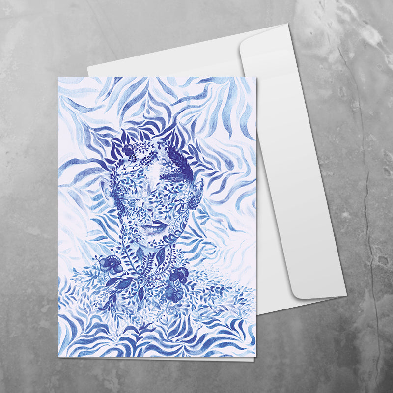 Royal Blue⎜Kunstkort