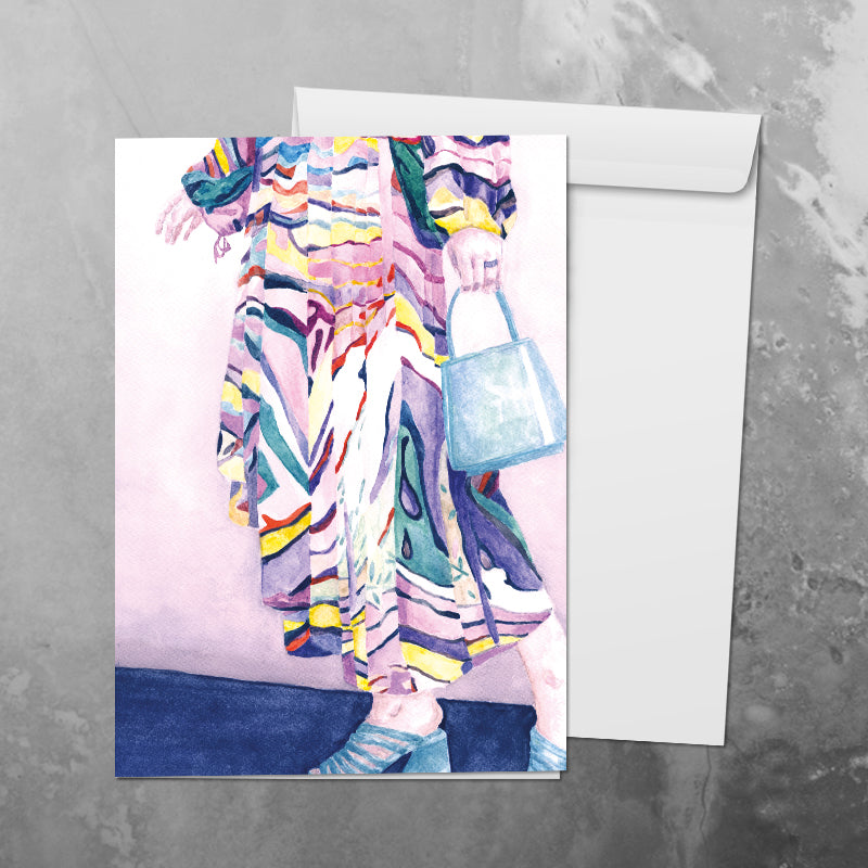 The Girl⎜Kunstkort