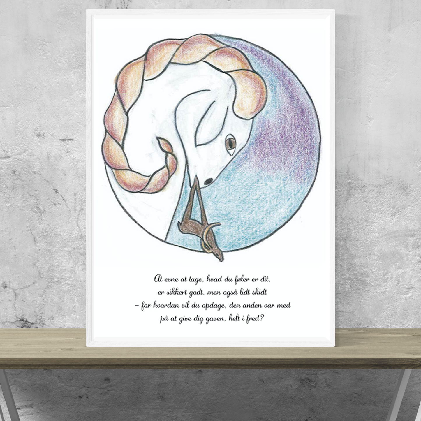 To be able to take⎜Poster