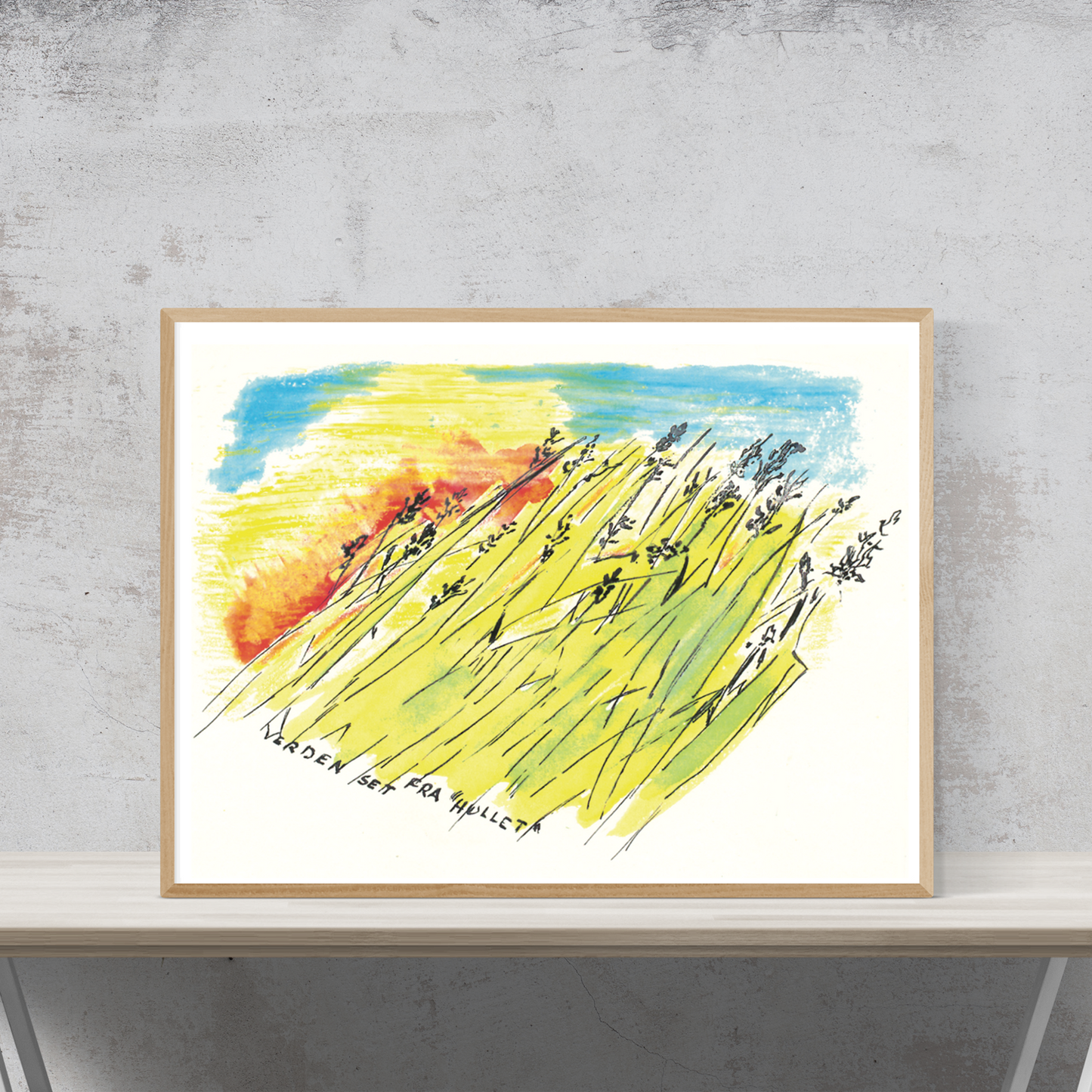 The world seen from the hole⎜Poster