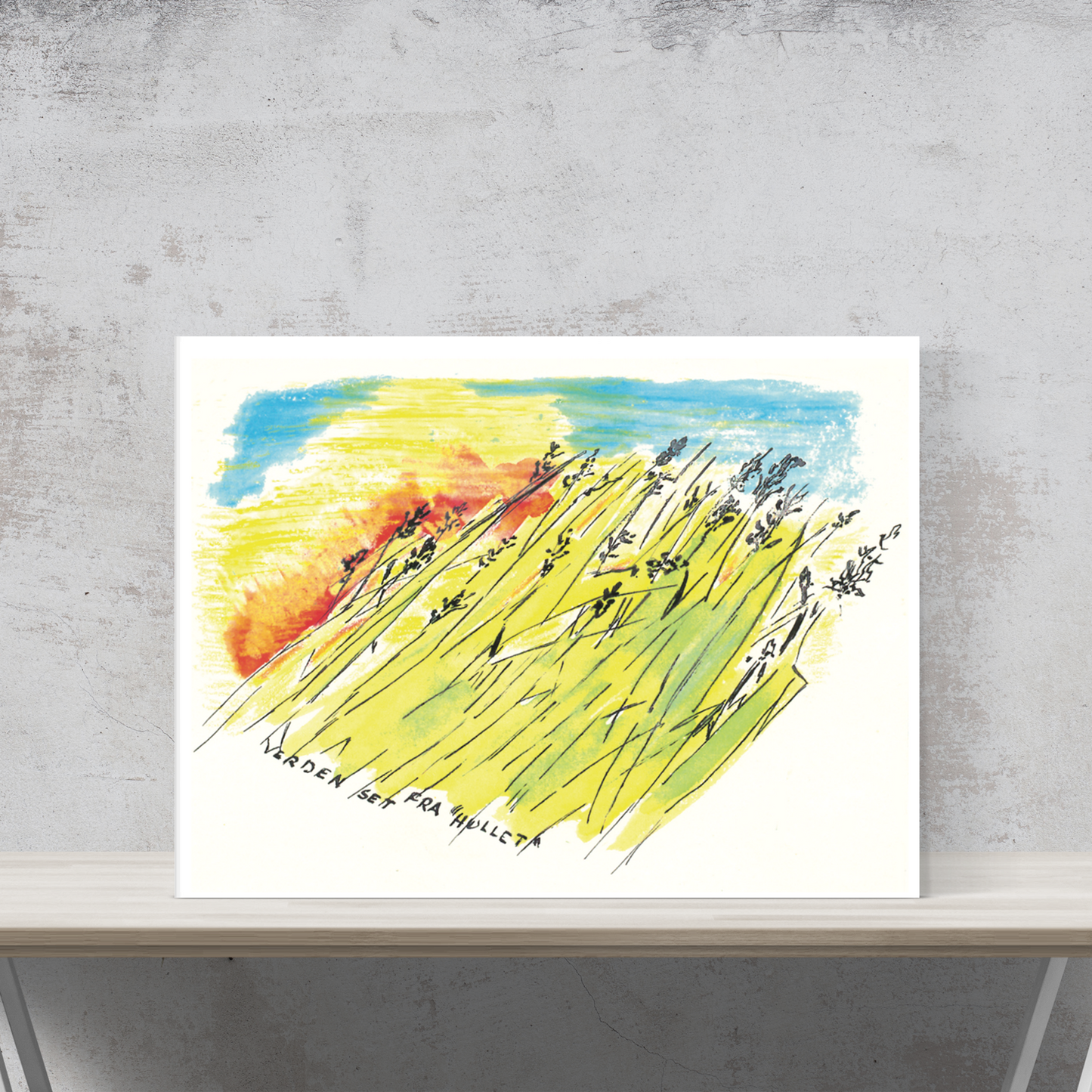 The world seen from the hole⎜Poster