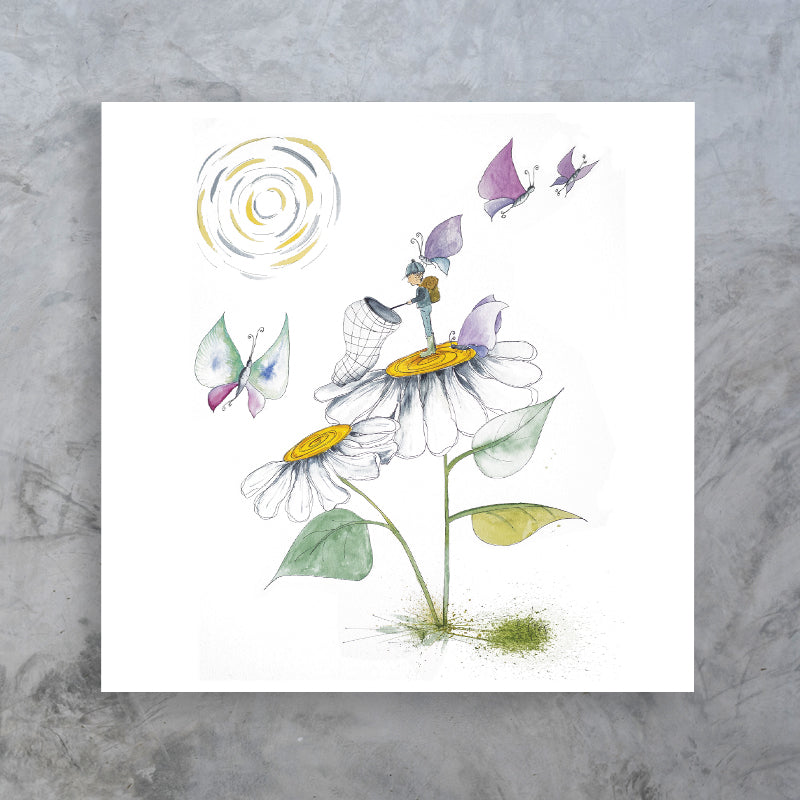 Chasing Butterflies⎜Canvas Print