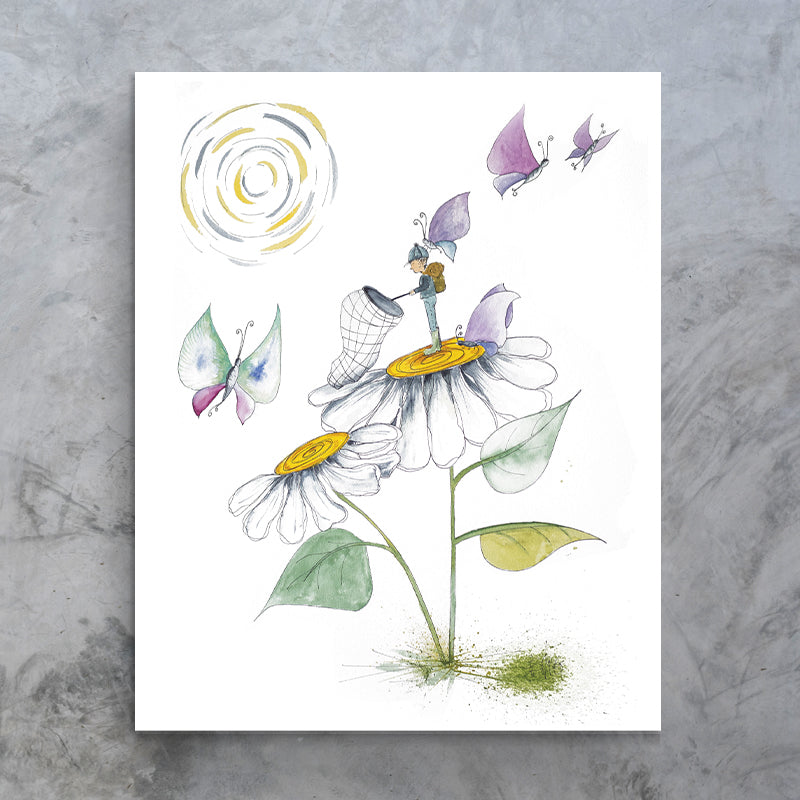 Chasing Butterflies⎜Canvas Print