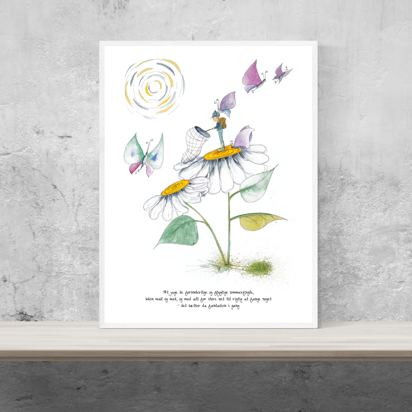 Chasing Butterflies⎜Poster 