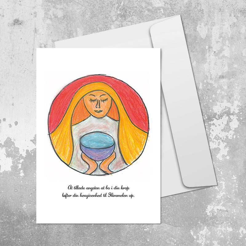 At tillade angsten⎜Kunstkort