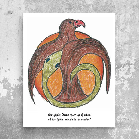 Like the Phoenix bird 