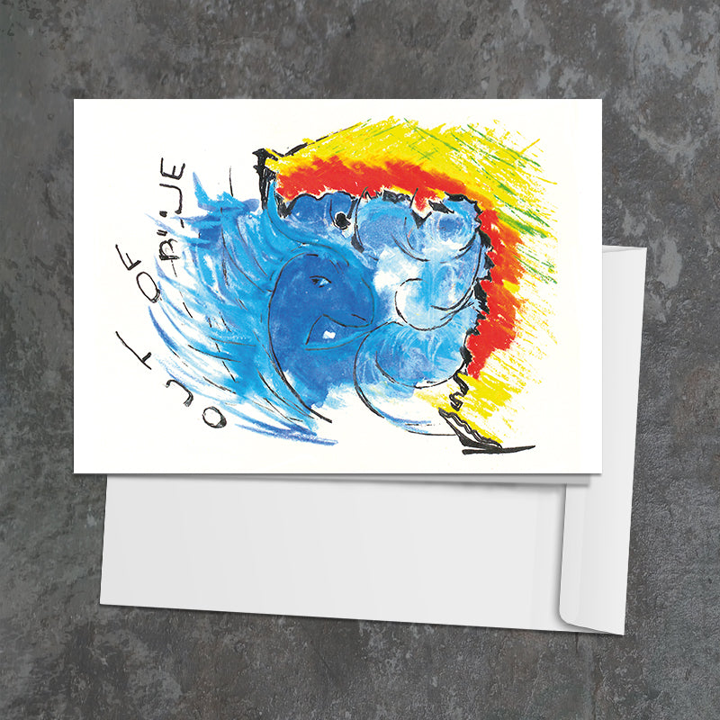 Out of Blue⎜Kunstkort