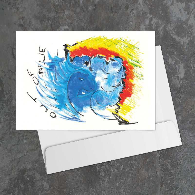 Out of Blue⎜Kunstkort