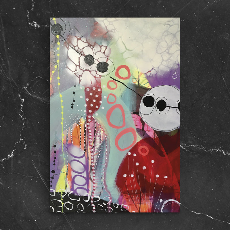 Red Love 01⎜Lærredsprint