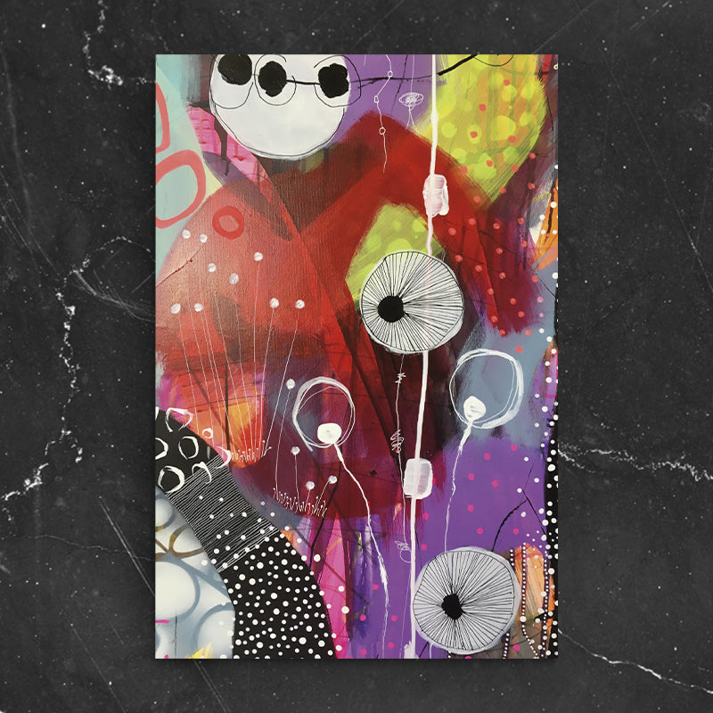 Red Love 02⎜Canvas print