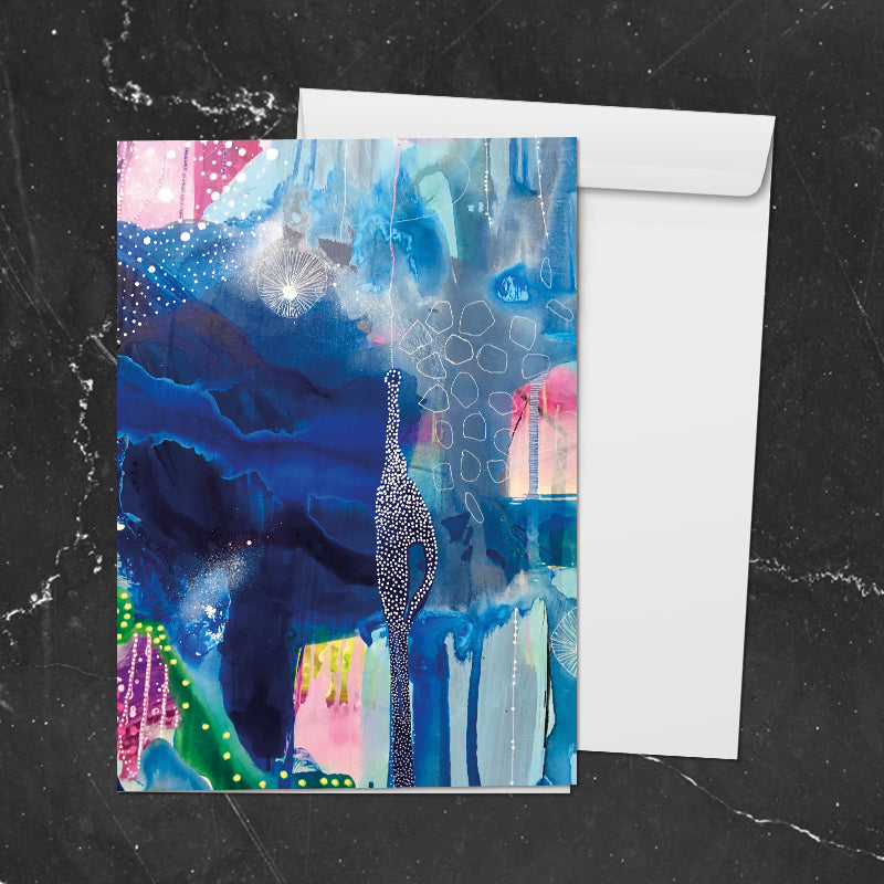 Story of Blue 01⎜Kunstkort