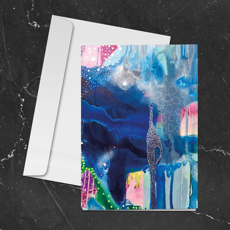 Story of Blue 01⎜Kunstkort
