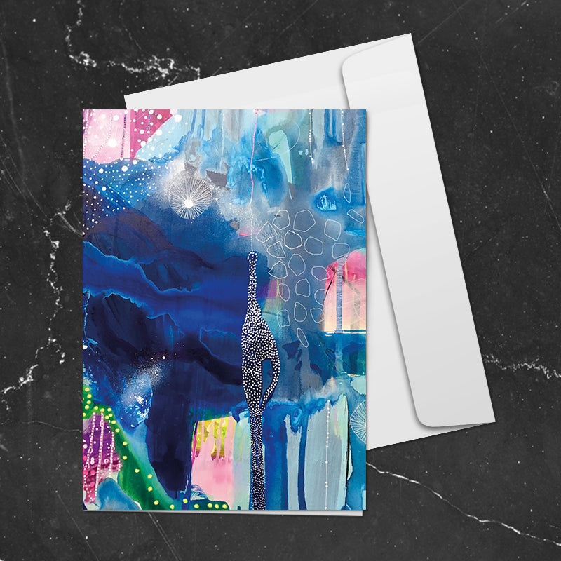 Story of Blue 01⎜Kunstkort